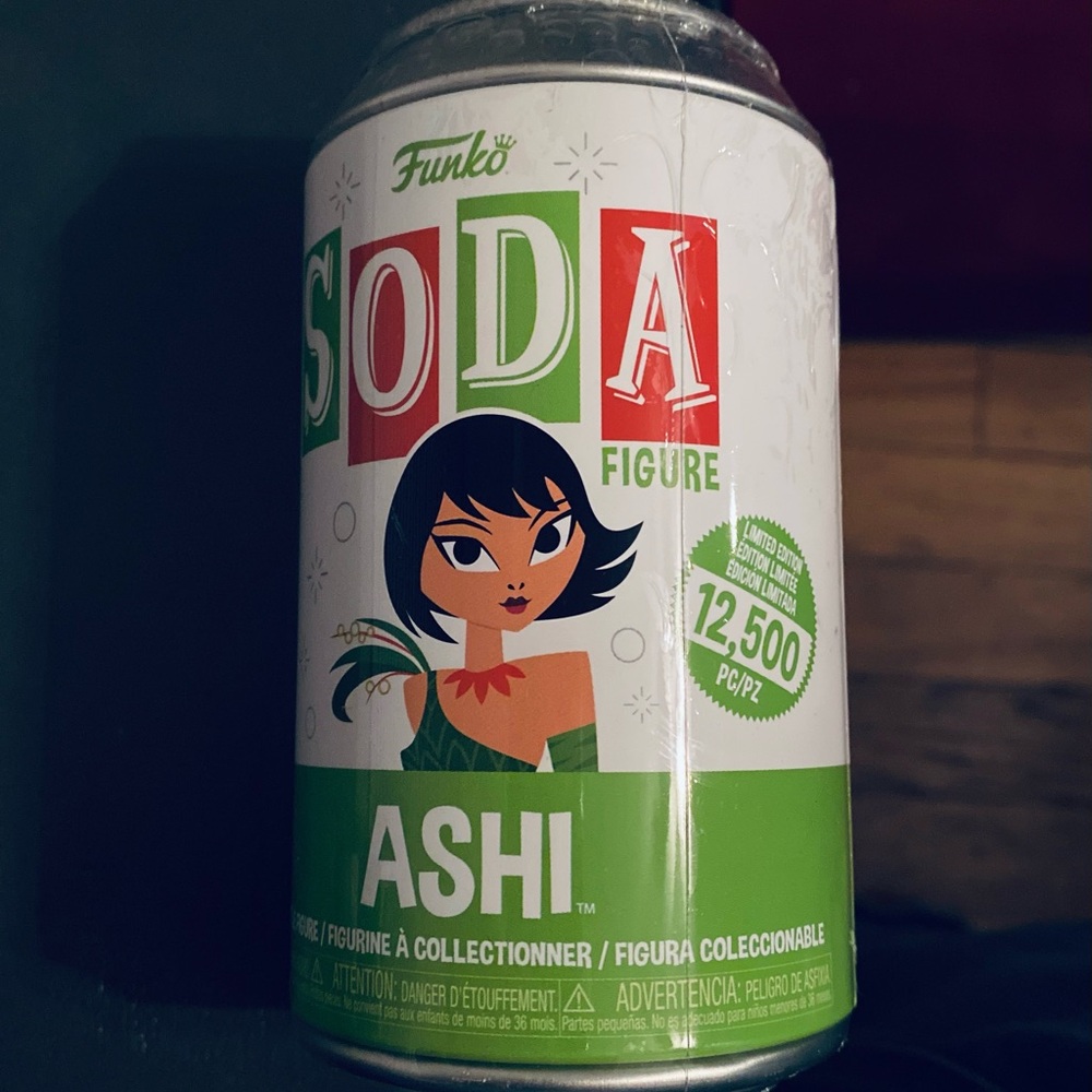 LIMITED EDITION • SAMURAI JACK’S ASHI • FUNKO VINYL SODA COLLECTIBLE